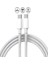 2 Metre 60W Apple Iphone 15 - 16 - Pro - Pro Max Hasır Hızlı Şarj Kablosu Type-C To Type-C 1