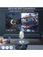Taşınabilir 1080P Projektör, 4K Video Desteği, Ev Sineması, Android Smart, Beyaz 4