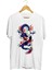 Mavi Ejderha Dragon Baskılı Unisex Tişört 1