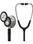 Siyah Renkli Kaliteli Steteskop, Sağlık ve Tıp Için Güvenilir, Dayanıklı ve Konforlu 2
