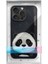 Samsung S24 Ultra Uyumlu 3D Göz Panda Detaylı Gerçek Nakış Işlemeli Kabartmalı Big Eyes Kılıf 4