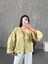 Püsküllü Önü Bağlamalı Keten Kimono Ceket 4