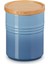 540 ml Orta Boy Saklama Kabı, Chambray, Ahşap Kapaklı 1