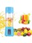 Mavi Şarjlı 3 Bıçaklı Mini El Rondosu 380 Ml, Pratik ve Hafif Blender 1