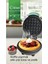 Mavi Mini Waffle Makinesi, Yapışmaz Plakalar, Pratik ve Şık Tasarım 1