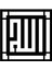 Kufi Hat Yazısı Allah Lafzı (Tip 2) 10X10 cm Lcst [lcst] 1