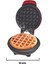 KSM-2400W Uyumlu Mini Waffle Makinesi, Şık Kırmızı Tasarım 1