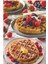 KSM-2400W Uyumlu Mini Waffle Makinesi, Şık Kırmızı Tasarım 3