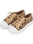 Mabel Animal Leopar Desenli Sneaker Ayakkabı 37-40 Numara Pu Deri 2