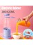 Taşınabilir Kablosuz El Blenderi, Pratik ve Hafif Smoothie ve Meyve Püresi Aleti 2