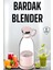 Renkli Taşınabilir Çiftli Cam Blender Meyve Sıkacağı, Şarjlı ve Hafif Tasarım 1