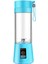 Mavi Mini Taşınabilir Şarjlı Kişisel Blender 380ML 2