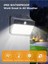 150 LED Güneş Enerjili Hareket Sensörlü Lamba, IP65, 180° Açı 3