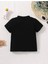 Kids Astronot Balon Gezegenler Baskılı Oversize Çocuk T-Shirt 3