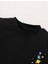 Kids Astronot Balon Gezegenler Baskılı Oversize Çocuk T-Shirt 4