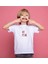 Kids Hey I'ts Me Baskılı Oversize Unisex Beyaz Çocuk T-Shirt 1