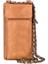 Mulvxurg URG02 Avjin 6.9 Inch Uyumlu Deri Kılıf Cüzdan Askılı T Taba (Mulvix) 4