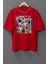 Çocuk Çizgi Film Karakteri Basklı Oversize T-Shirt 1