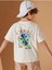 Kids Ask Junior Baskılı Oversize Bisiklet Yaka Çocuk T-Shirt 1