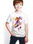 Kids 19 Mayıs Baskılı Oversize Beyaz Çocuk T-Shirt 2