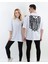 Titan Baskılı Oversize Pamuklu Unisex T-Shirt (Adet Fiyattır) 1