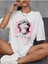 Intense Feelings Baskılı Unisex Oversize T-Shirt - Kadın Oversize Tişört 1
