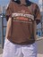Büyük Beden Kadın Guardian Baskılı Oversize Bisiklet Yaka T-Shirt 2