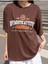 Büyük Beden Kadın Guardian Baskılı Oversize Bisiklet Yaka T-Shirt 3