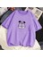 Kadın Tshirt Garfield Baskılı Oversize T-Shirt 1