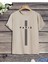 Kids Çizgi Paris Baskılı Oversize Pamuklu Bej Çocuk T-Shirt 1