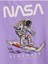 Kids Remember Nasa Atoronot Baskılı Oversize Bisiklet Yaka Çocuk T-Shirt 3