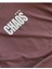 Chaos *** Sick Baskılı Oversize Bisiklet Yaka Tshirt 3