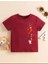 Kids Astronot Balon Gezegenler Baskılı Oversize Çocuk T-Shirt 1