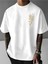 Unisex Japonca Yazı Baskılı Oversize T-Shirt 2