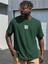 Büyük Beden Nefti Life Live Yazılı Ön Baskılı Oversize Pamuklu Unisex T-Shirt 1