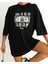 Dolar Baskılı Oversize Siyah T-Shirt 1