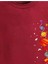 Kids Astronot Balon Gezegenler Baskılı Oversize Çocuk T-Shirt 2