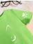 Kids Fıstık Yeşili Kedi Meow Baskılı Oversize Unisex Çocuk T-Shirt 3