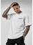 Kadın Oversize Osaka Baskılı Beyaz T-Shirt 4