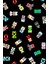 Çocuk Siyah Minecraft Karakter 360 Derece Baskılı T-Shirt 2