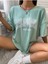 Büyük Beden Özel Tasarım California West Coast Baskılı 2023 Yaz Sezonu Oversize T-Shirt 1