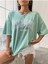 Büyük Beden Özel Tasarım California West Coast Baskılı 2023 Yaz Sezonu Oversize T-Shirt 6