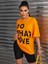 Büyük Beden Turuncu Oversize Do What You Love Baskılı T-Shirt 4