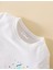 Kids Astronot Balon Gezegenler Baskılı Oversize Çocuk T-Shirt 3