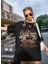 California Street Rods Baskılı Overisze Unisex T-Shirt 4