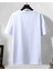 Bridge Seaside Baskılı Oversize Pamuklu Beyaz T-Shirt 2