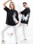 Kanat Baskılı Oversize Pamuklu Unisex T-Shirt(Adet Fiyattır) 1
