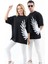 Kanat Baskılı Oversize Pamuklu Unisex T-Shirt(Adet Fiyattır) 3