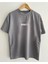 Kids Gri Brooklyn Baskılı Oversize Çocuk T-Shirt 1