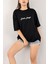 Kadın Dark Angel Baskılı Oversize T-Shirt 2